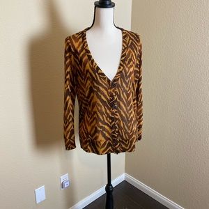 Leopard Print Cardigan